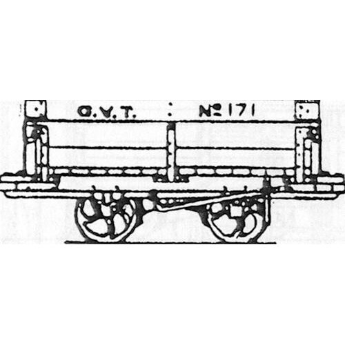 Glyn Valley Tramway 4t Mineral Wagon Kit (5)