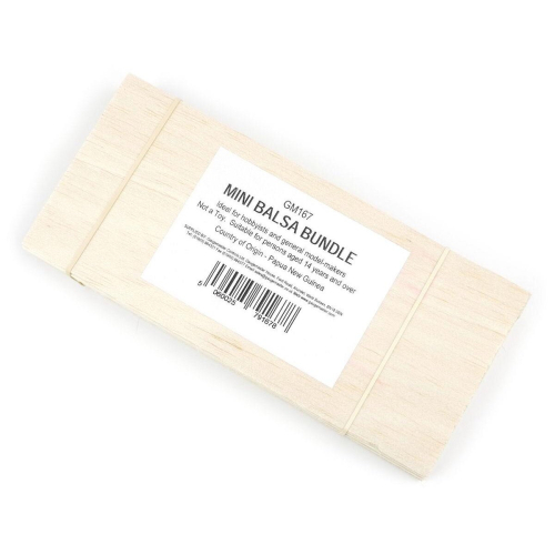 Balsa Wood Mini Bundle (225x101x31mm) 1