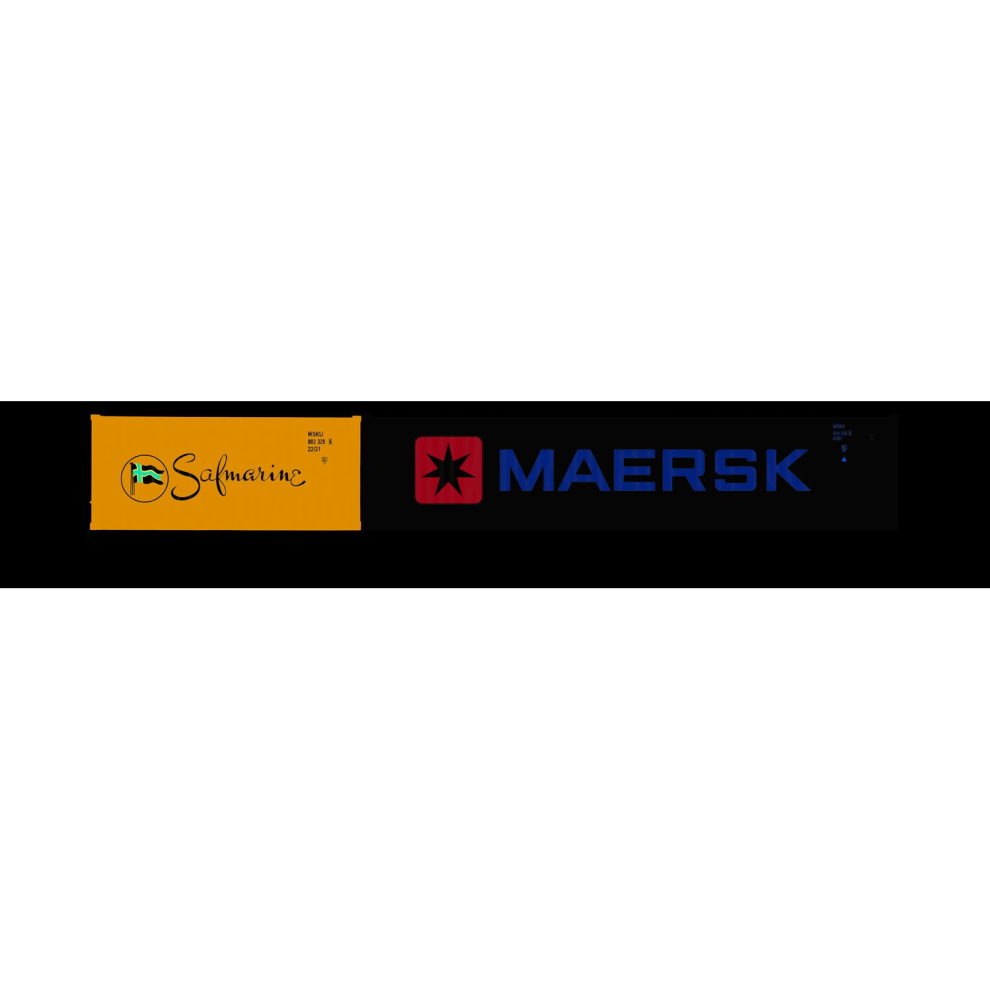 Container Set (2) Maersk Sealand