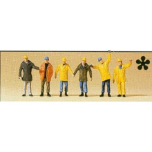 Workers in Protective Clothes (6) Figure Set