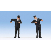 Steam Locomotive Drivers (2) Figure Set