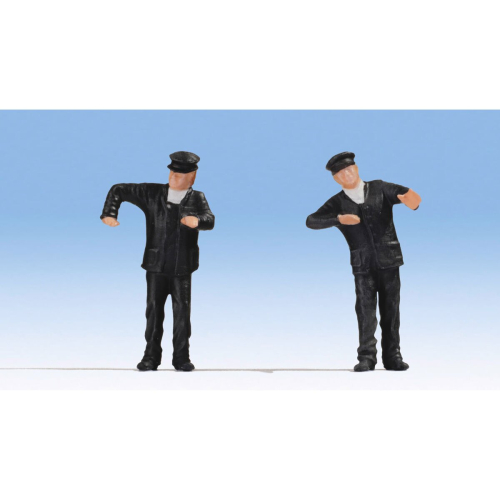 Steam Locomotive Drivers (2) Figure Set