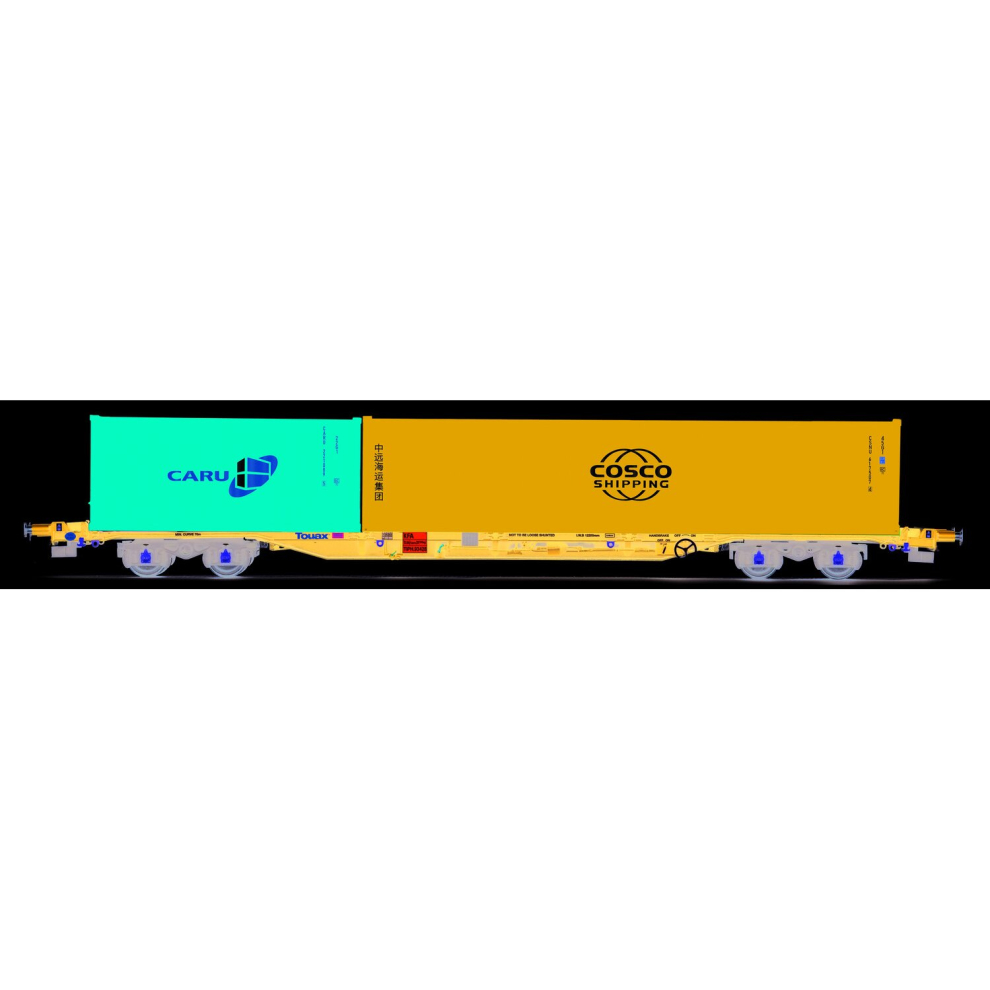 KFA Touax Container Wagon w/2 x Container Load