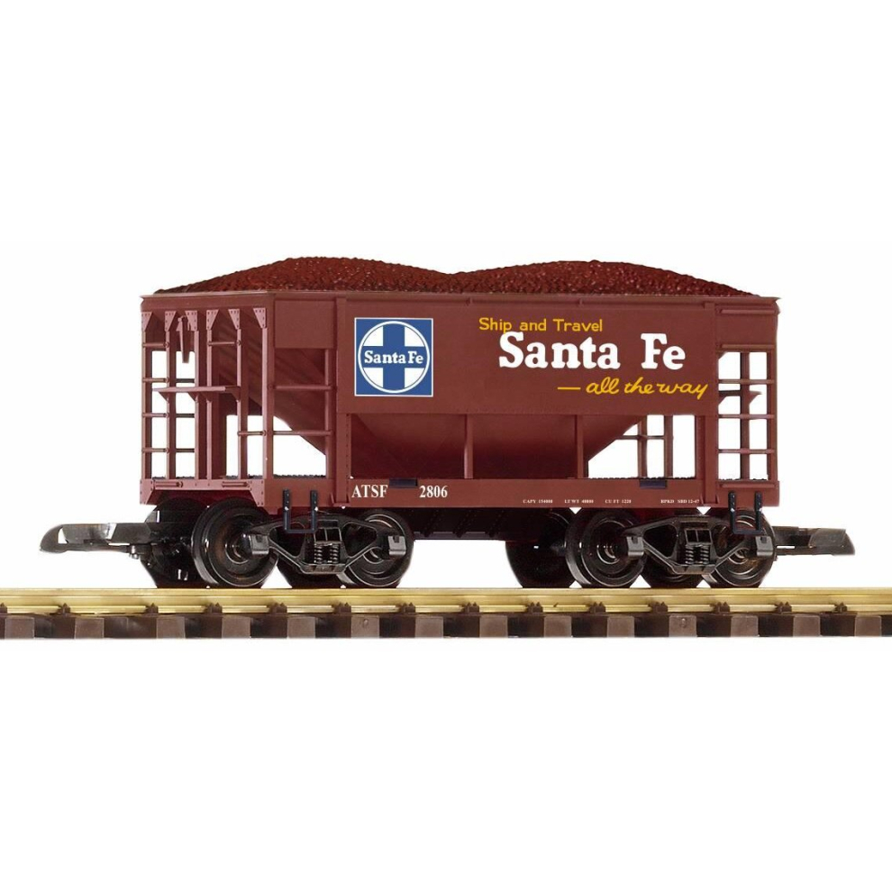 Piko Santa Fe Ore Car W/Load