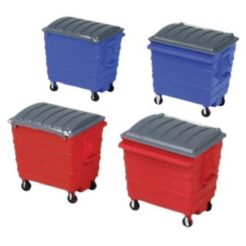 BACHMANN Scenecraft Commercial Lid Skips 4pcs (Pre-Built)