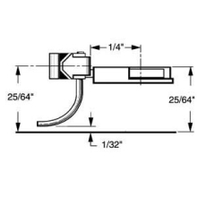 20 Series Coupler Short (1/4'') Underset Shank (2pr)