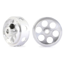 3/32 Aluminium Wheels Front 16.5mm Diameter No Air (2)