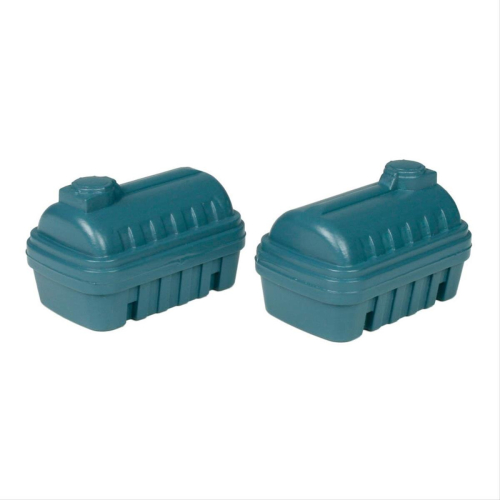 BACHMANN Scenecraft Plastic Bunded Tank 2pcs (Pre-Built)