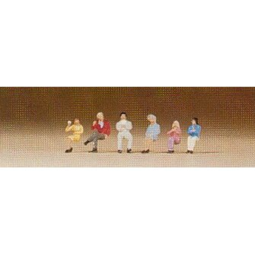 Seated Persons (6) Figure Set