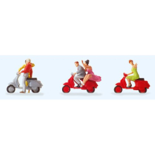 Vespa Riders (3) Exclusive Figure Set