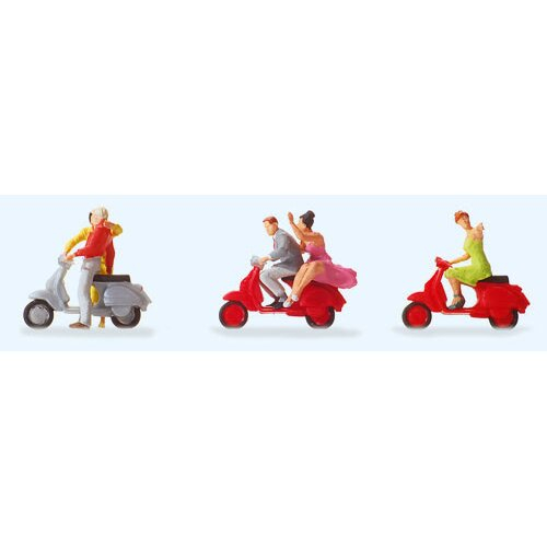 Vespa Riders (3) Exclusive Figure Set