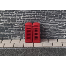 Telephone Boxes 2pcs (Pre-Built)
