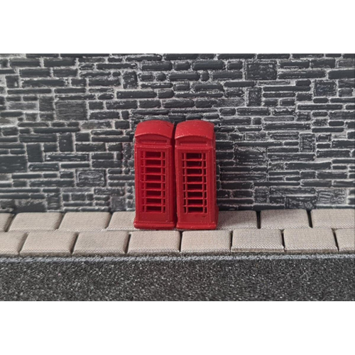 Telephone Boxes 2pcs (Pre-Built)