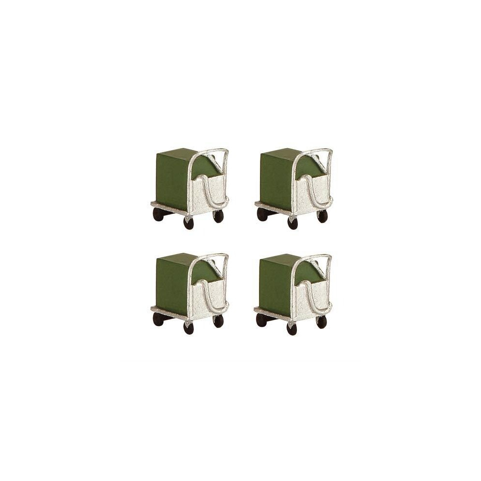 Scenecraft Coolant Trolleys 4pcs (Pre-Built)