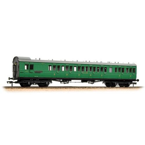 BACHMANN 60' Birdcage Brake Composite Coach Malachite Green
