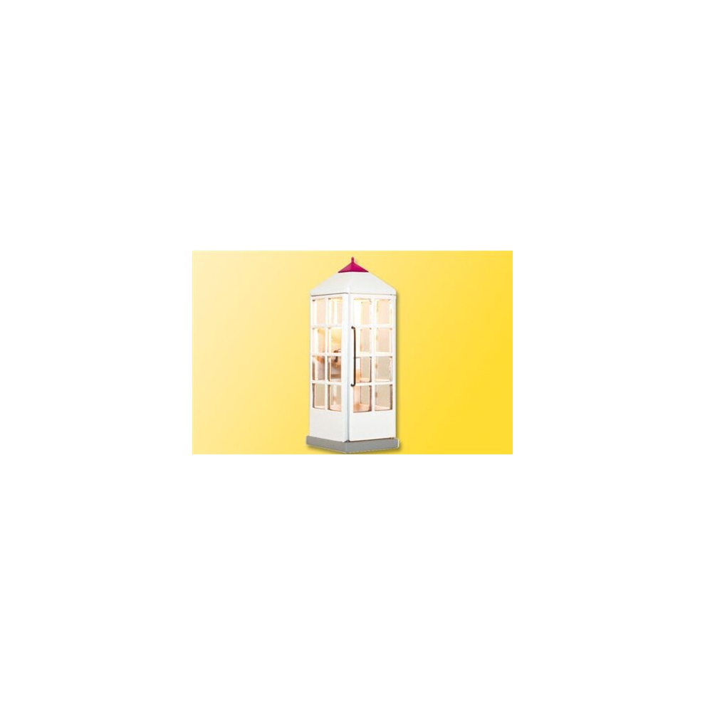 Viessmann Emotion Telephone Box With Led Lighting