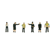 Police and Security Staff (6) Figure Set