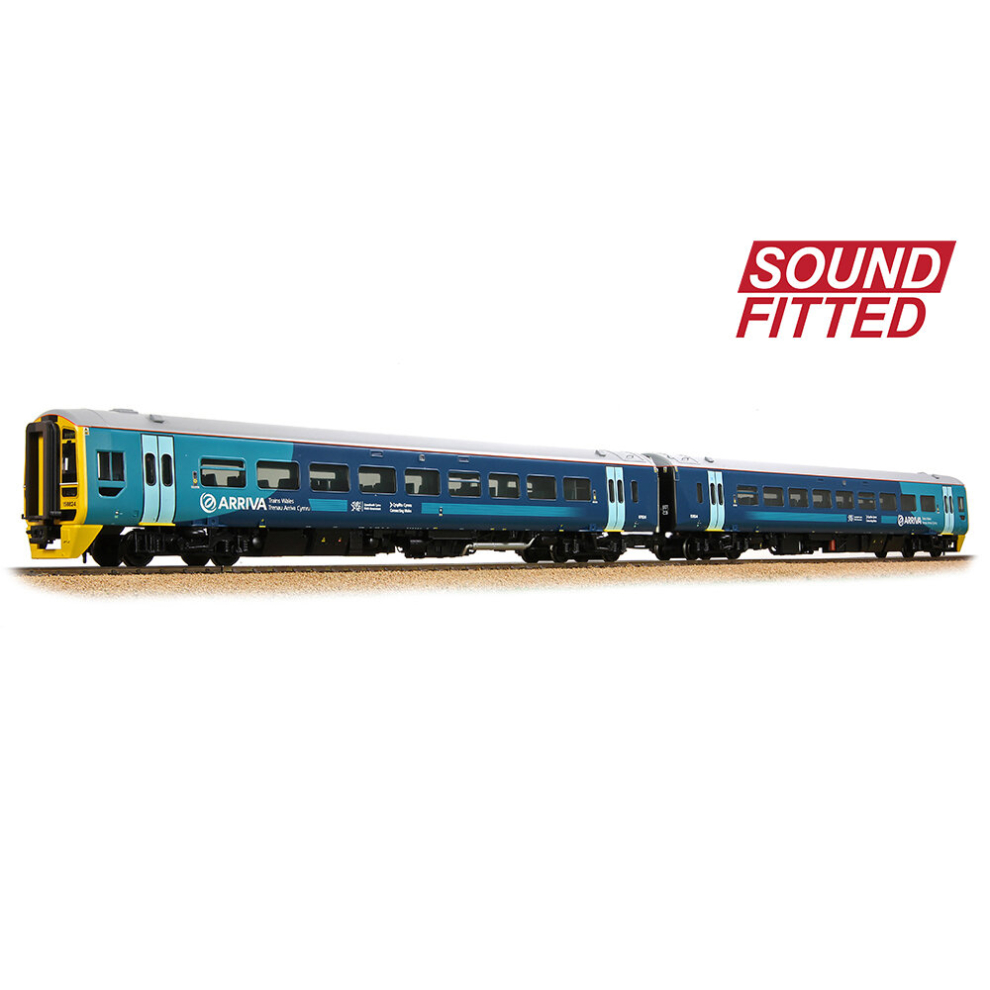 Class 158 824 2 Car DMU Arriva Trains Wales (DCC-Sound)