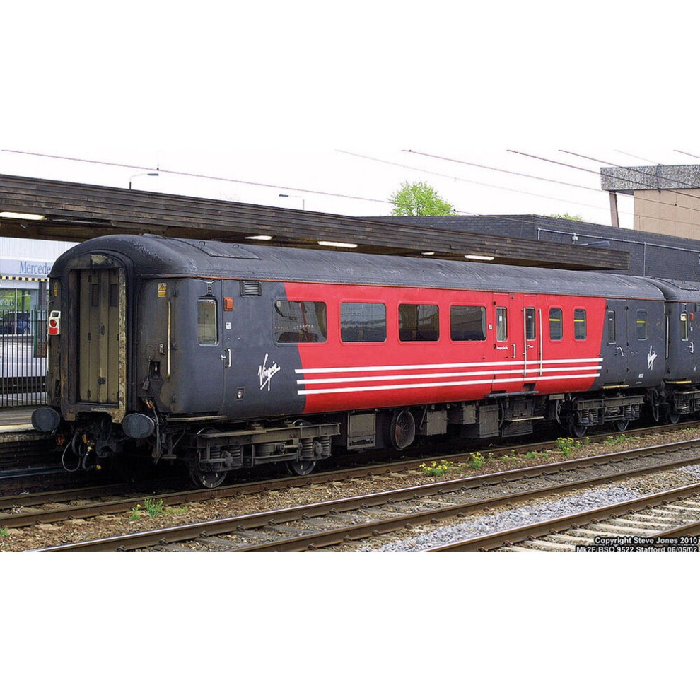 Mk2F BSO 2nd Class Brake Coach Virgin Trains (DCC-Fitted)