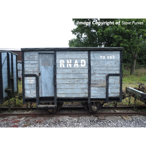 BACHMANN RNAD Enclosed-End Brake Van RNAD Grey