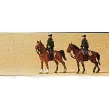 American Mounted Policemen (2) Figure Set