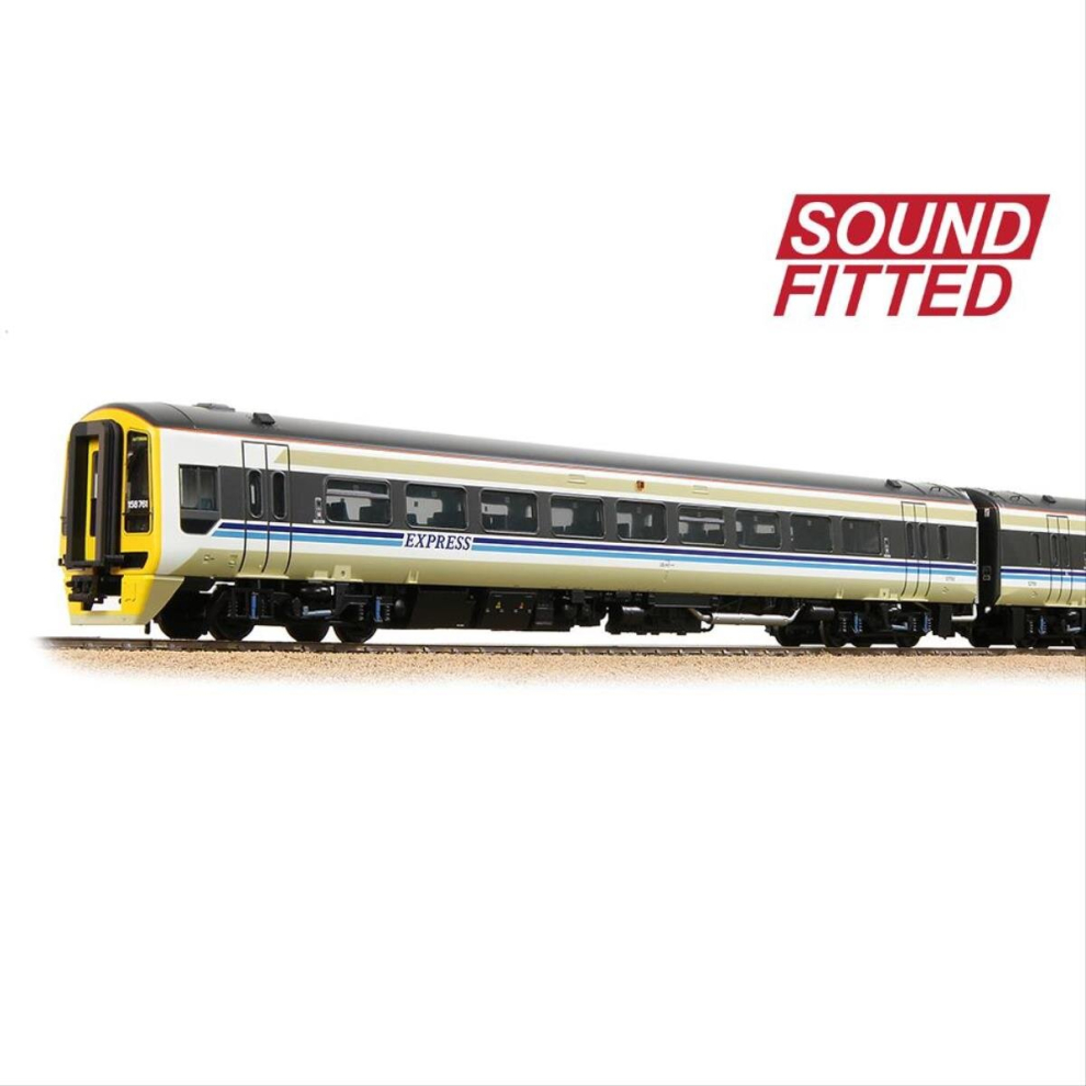 Bachmann Class 158 761 Br Provincial Express (Dcc-Sound)