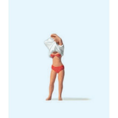 Female Lifeguard Ready for Action Figure