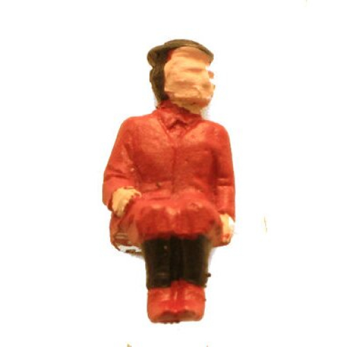 Seated Female Passenger Figure