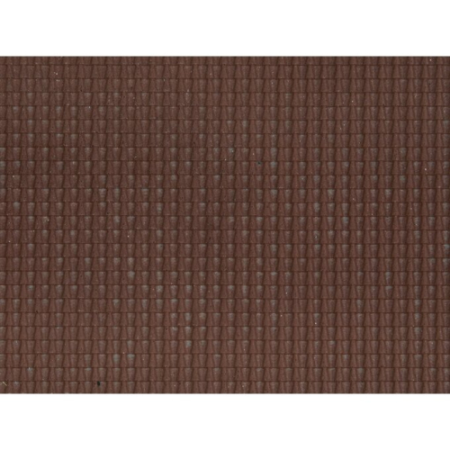 Dark Red 3D Structured Roofing 28x10cm