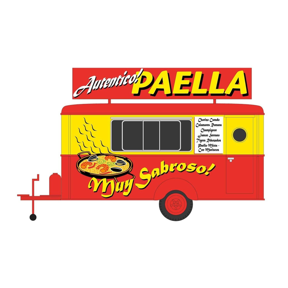 Spanish Paella Catering Trailer