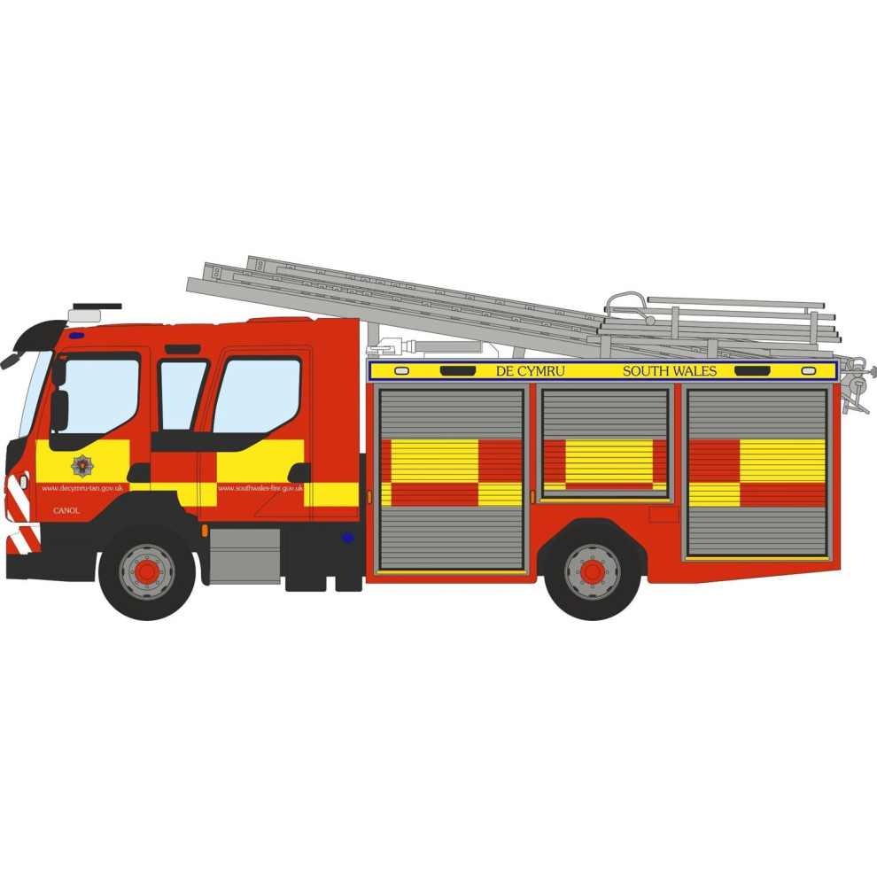 Volvo FL Emergency 1 Pump Ladder South Wales Fire & Rescue