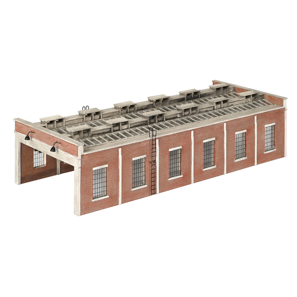 Scenecraft Two Road Engine Shed (Pre-Built)