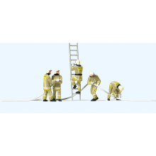 Firemen Beige Uniform F/Fighting (5) Exclusive Figure Set