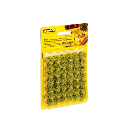 Grass Tufts XL 9mm Field Plants Green (42)