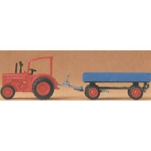 Hanomag Tractor with Trailer