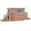 BACHMANN Scenecraft ARP Signal Box (Pre-Built) 1