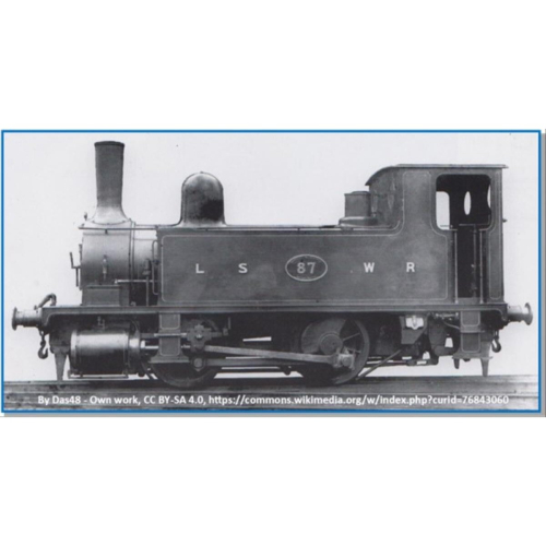 B4 0-4-0T Dock Tank 88 Southern Black 1