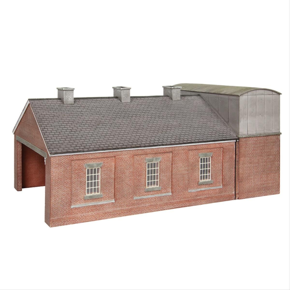 Scenecraft Lucston Steam Engine Shed (Pre-Built)