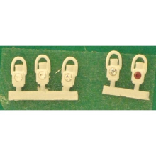 GWR White Head and Tail Lamps (5)