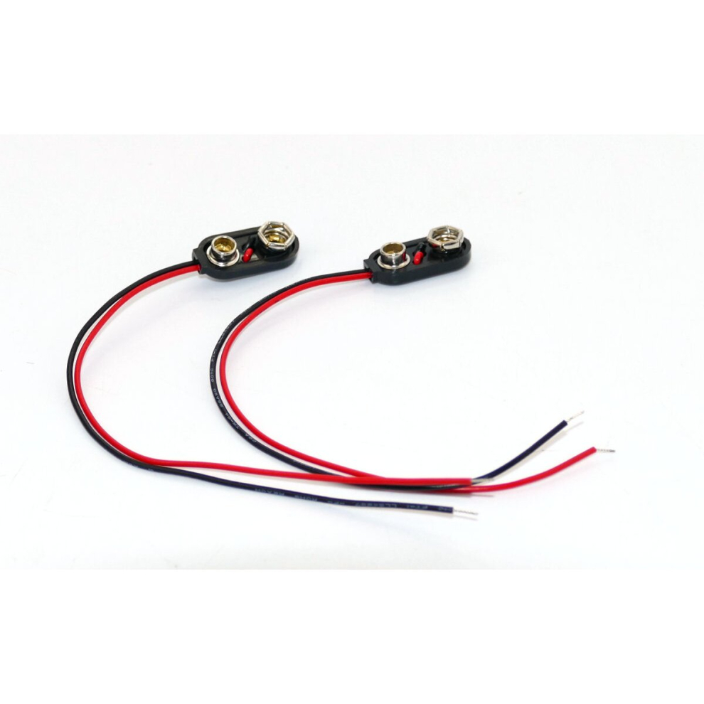 9V Pp3 Battery Clips (2) 5060325133482