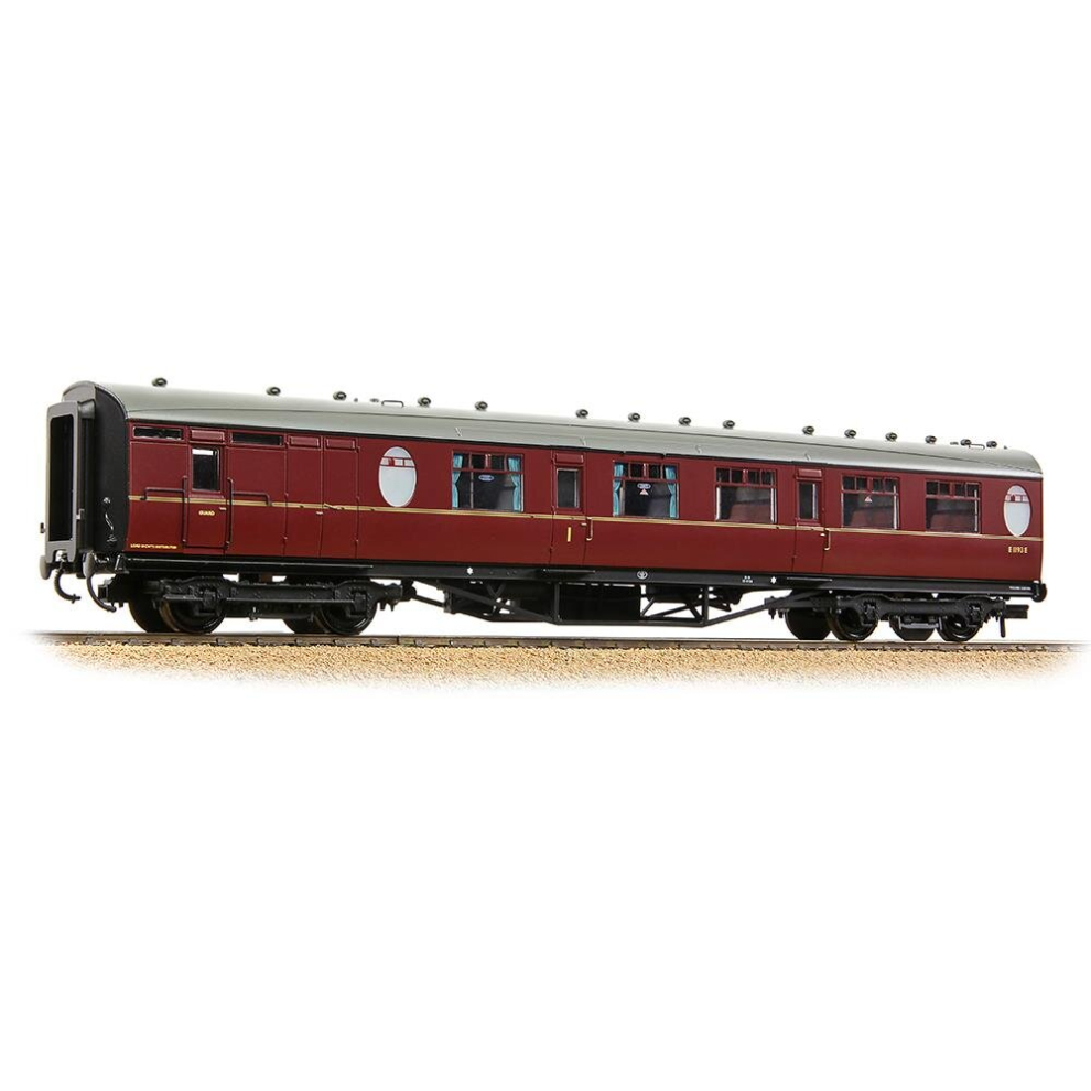 Bachmann Thompson Brake Composite Corridor Br Maroon