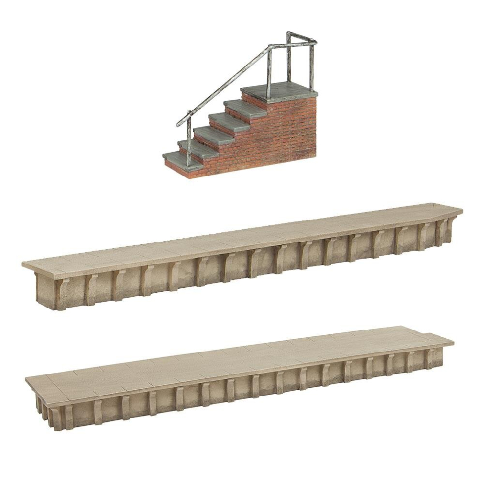 Bachmann Scenecraft Wigmore Halt Concrete Platform (Pre-Built)