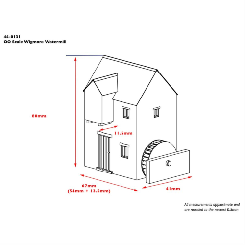 BACHMANN Scenecraft Wigmore Watermill (Pre-Built) 2