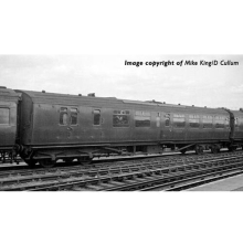 Bulleid Semi-Open 3rd Class Brake Coach Malachite Green