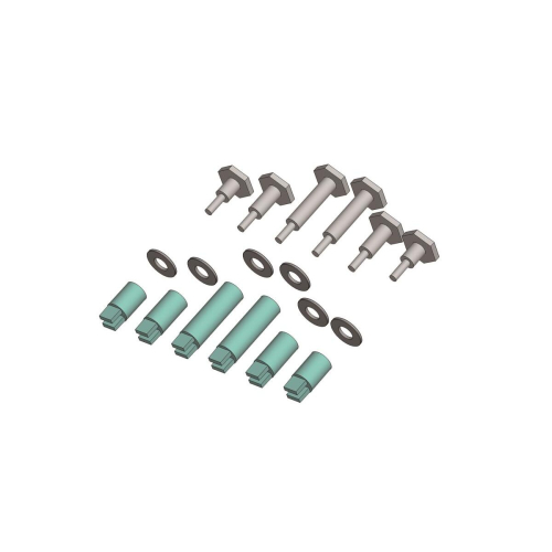 Crank Bolt Set BR80 Silver