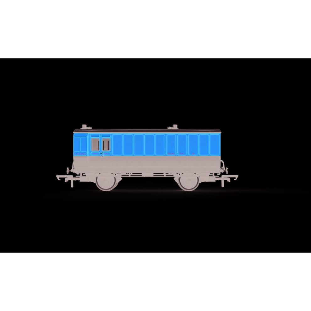 4 Wheel Coach Passenger Brake LSWR 82