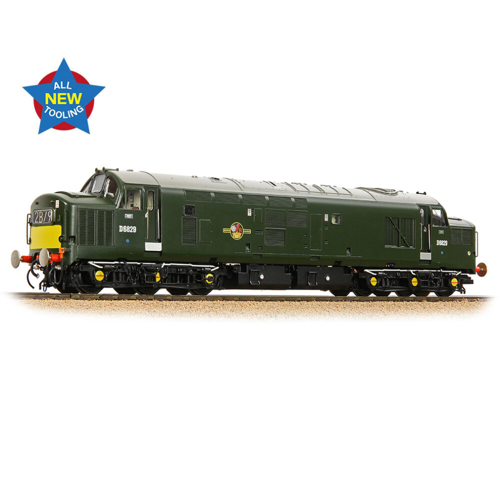 Class 37/0 D6829 BR Green SYP