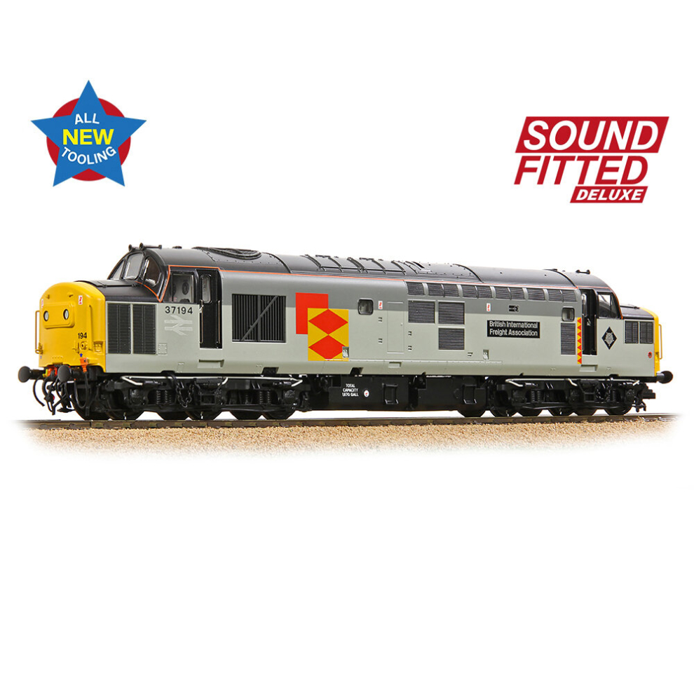 Bachmann Deluxe Class 37 194 British Ifa Br Railfreight (Dcc-Sound)
