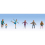 Ice Skaters (6) Figure Set 1
