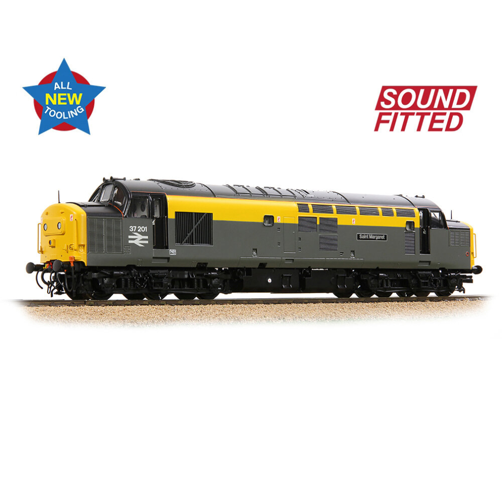 Class 37 201 St Margaret BR Dutch (DCC-Sound)